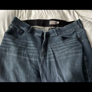 2 pairs of Torrid Jeans -22w.  Premium stretch.
